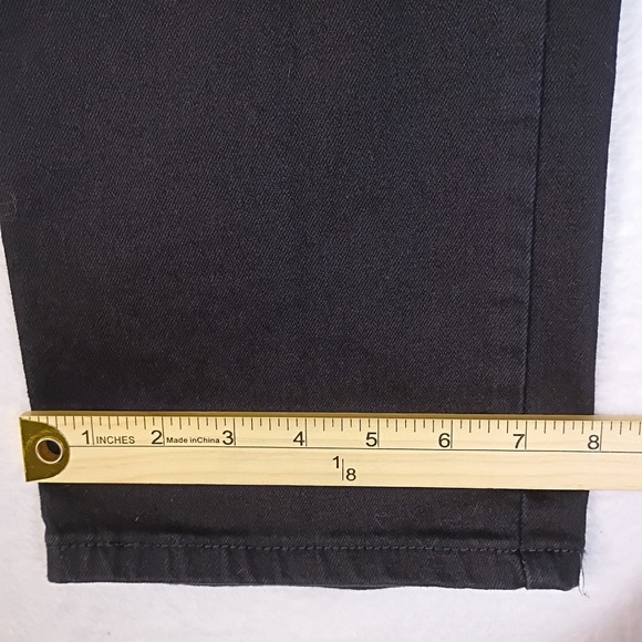 Levis 511 Slim Fit Jeans Mens 38x30 Black Denim Pants Stretch - Picture 7 of 16